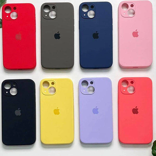کاور قاب مدل سیلیکونی پاک کنی مناسب برای گوشی موبایل اپل iPhone 13