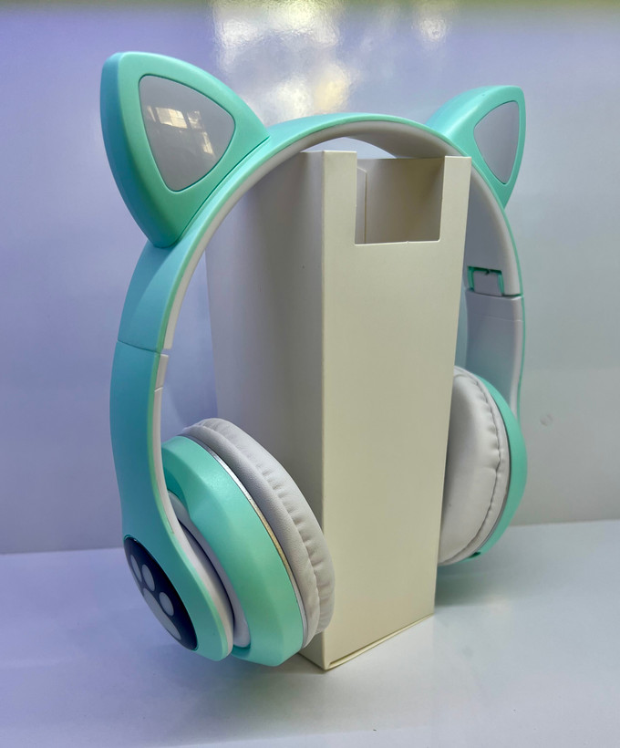 هدفون بی سیم بلوتوثی طرح گربه ای مدل VZV-28M