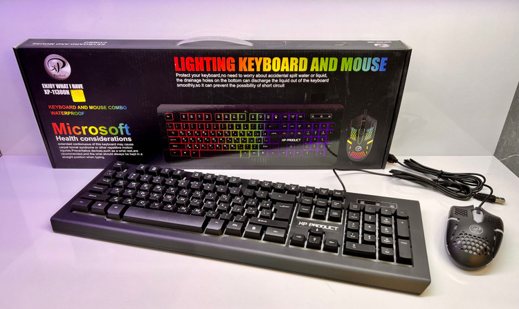 کیبورد و ماوس گیمینگ ایکس پی مدل XP-11300