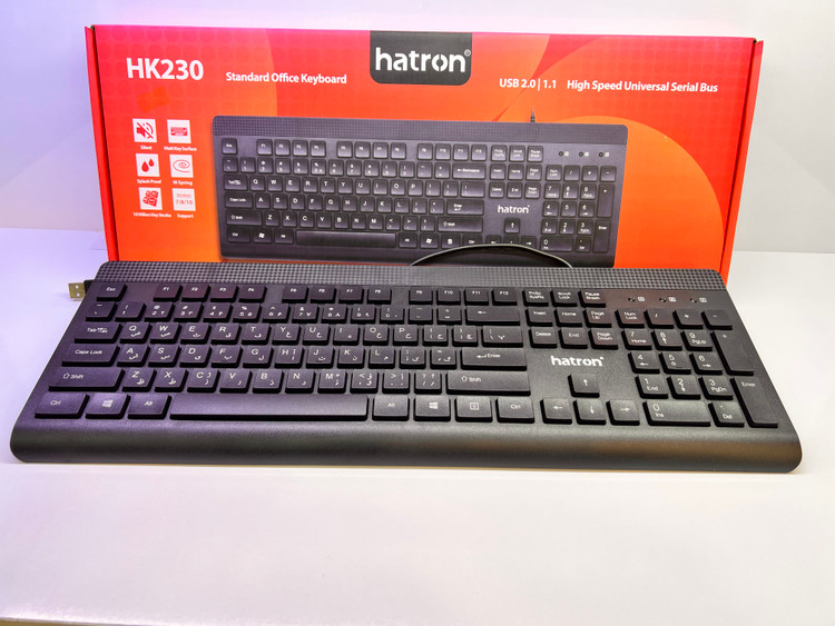 کیبورد یو اس بی هترون HK230