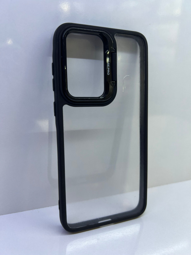 کاور گارد شفاف دور رنگی مناسب برای گوشی موبایل سامسونگ Samsung Galaxy A35
