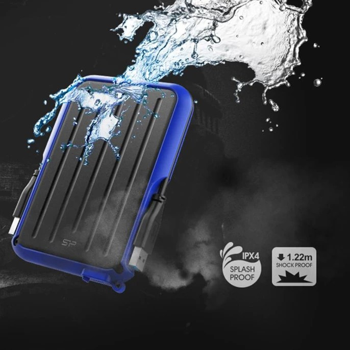 هارد اکسترنال سیلیکون پاور مدل Armor A66 ظرفیت 1 ترابایت