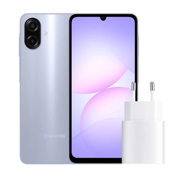 گوشی موبایل سامسونگ مدل Galaxy A07 دو سیم کارت ظرفیت ۶۴ گیگابایت و رم 4 گیگابایت - همراه با شارژر