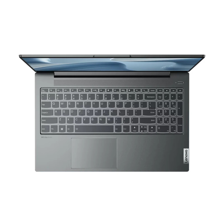 لپتاپ لنوو مدل IdeaPad 5 15IAL7 با پردازنده Core i5-1235U و گرافیک MX550، رم DDR4 16GB با فرکانس 3200MHz، حافظه SSD با ظرفیت 512GB، نمایشگر 15.6 اینچ IPS با وضوح Full HD، دارای نور پسزمینه کیبورد و حسگر اثر انگشت