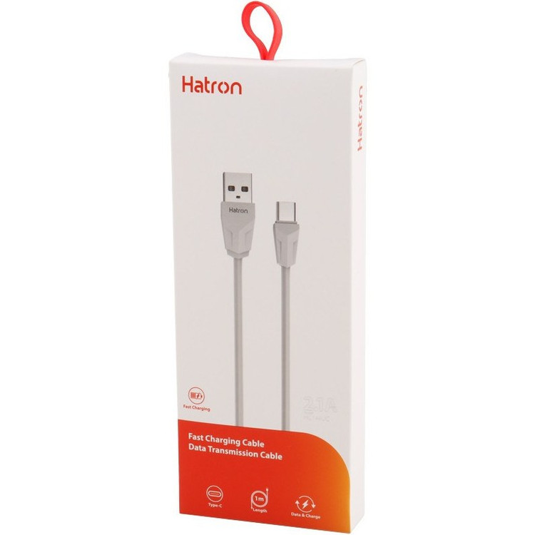 کابل تایپ سی فست شارژ Hatron HC144UC 2.1A 1m